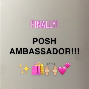 I’m a ✨🛍💕POSH AMBASSADOR!💕🛍✨